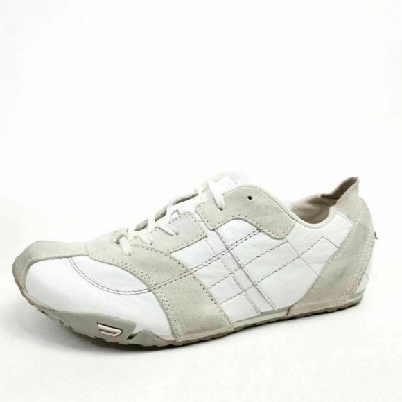 Diesel Womens 85 Babs Sneakers Ivory 